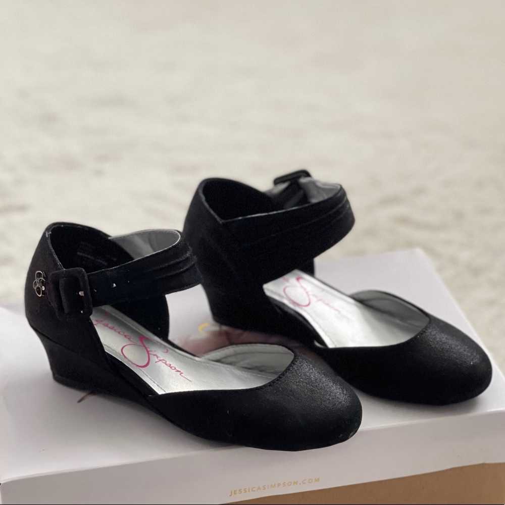 Jessica Simpson Black Kids Dress Shoes